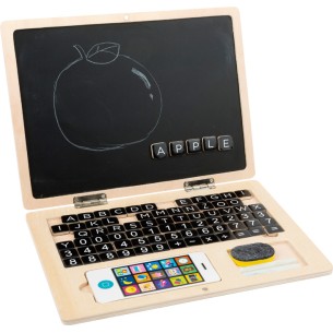 Drveni laptop s magnetnom pločom Legler®