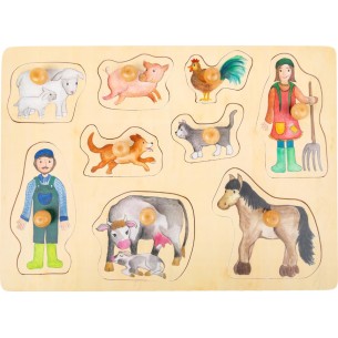 Drvene puzzle farma Legler®