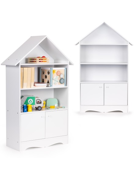 Polica za knjige Ecotoys® - kuća