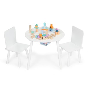 Stol + 2 stolice set Ecotoys®