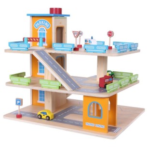 Garaža s liftom + automobili Ecotoys®